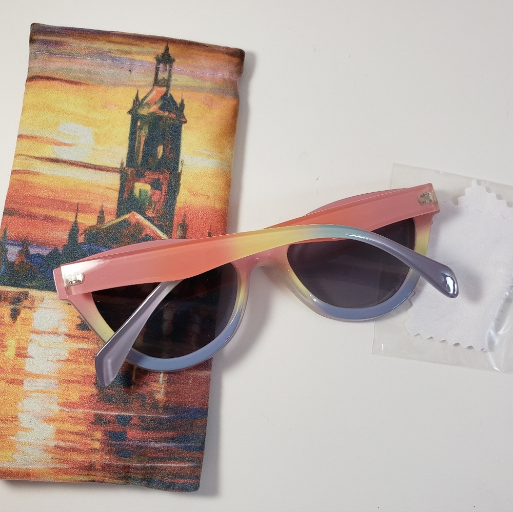 SUNGLASSES &  With Matching Case - Picture 16 of 16